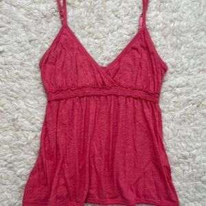 Y2K Pink Aeropostale cami top